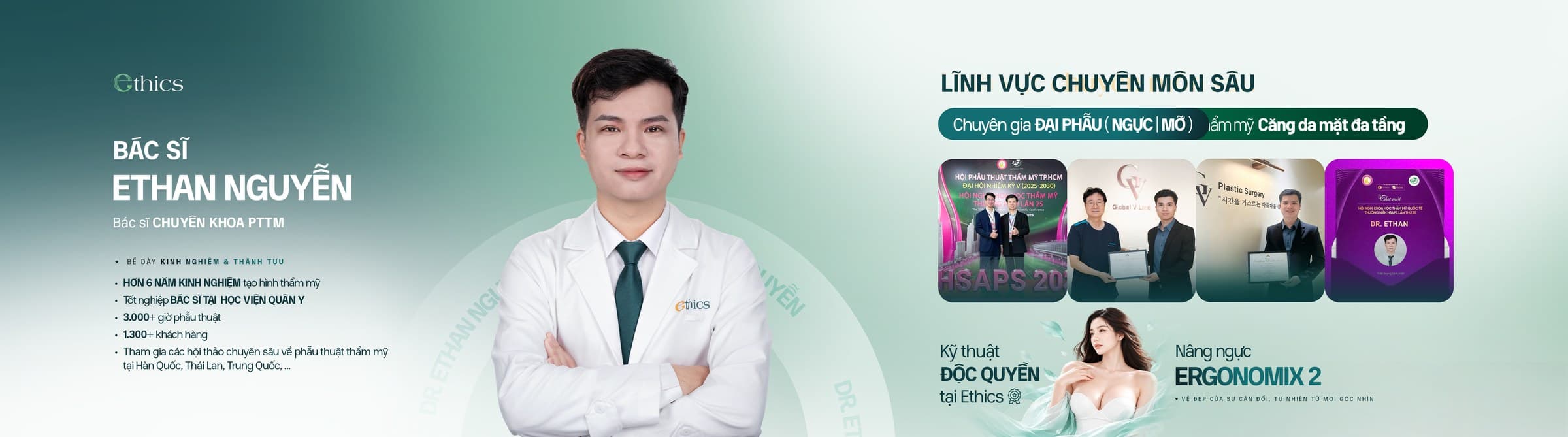 Catatan profesional: Dr Ethan Nguyễn