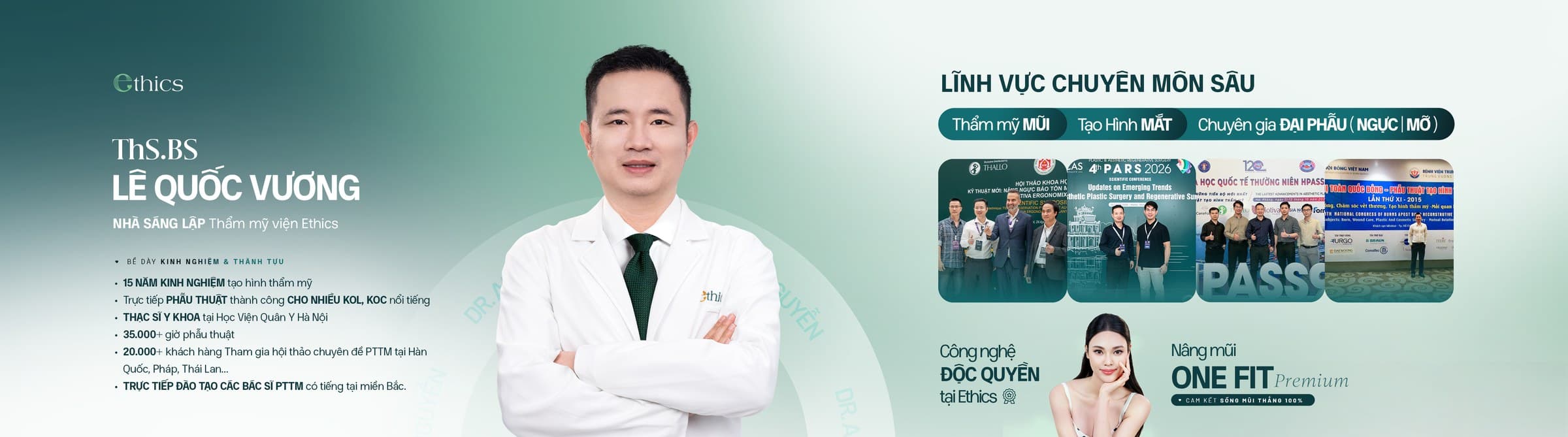 Catatan profesional: ThS.BS Lê Quốc Vương