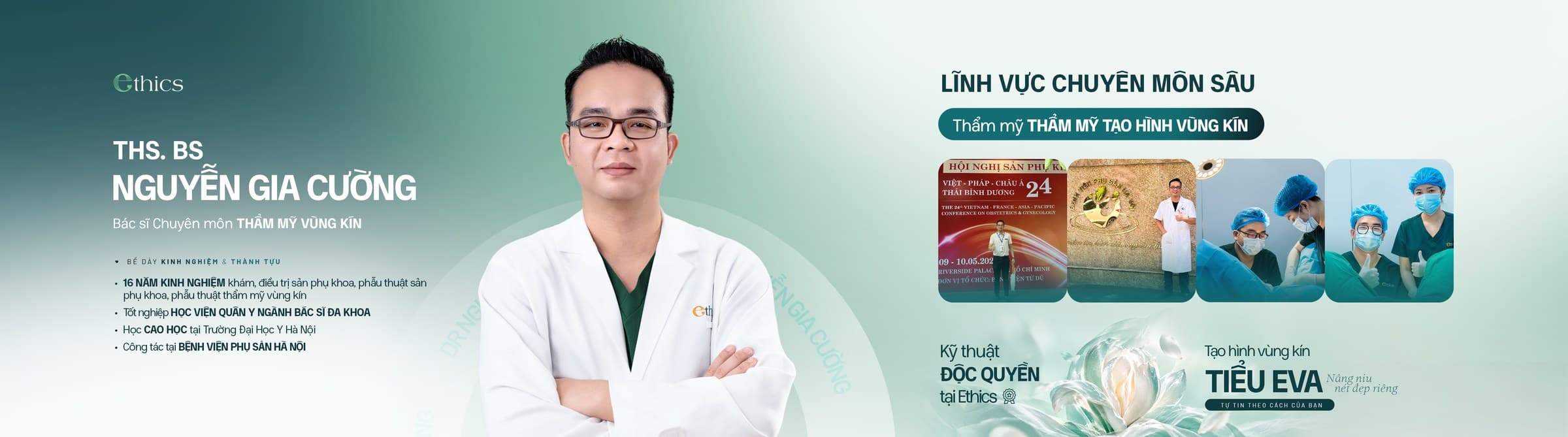 Catatan profesional: ThS. BS Nguyễn Gia Cường