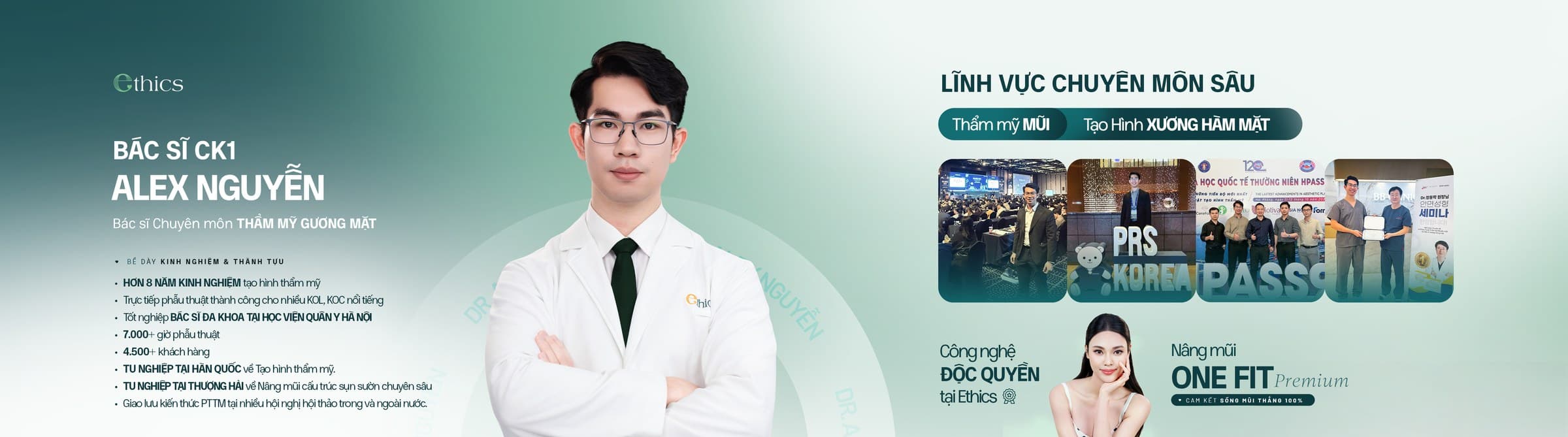 Catatan profesional: Bác sĩ Alex Nguyễn